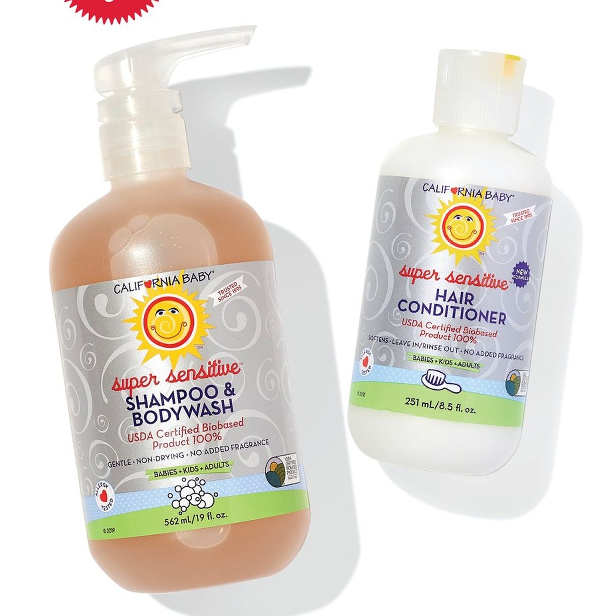 Baby Shampoo + Conditioner Set
