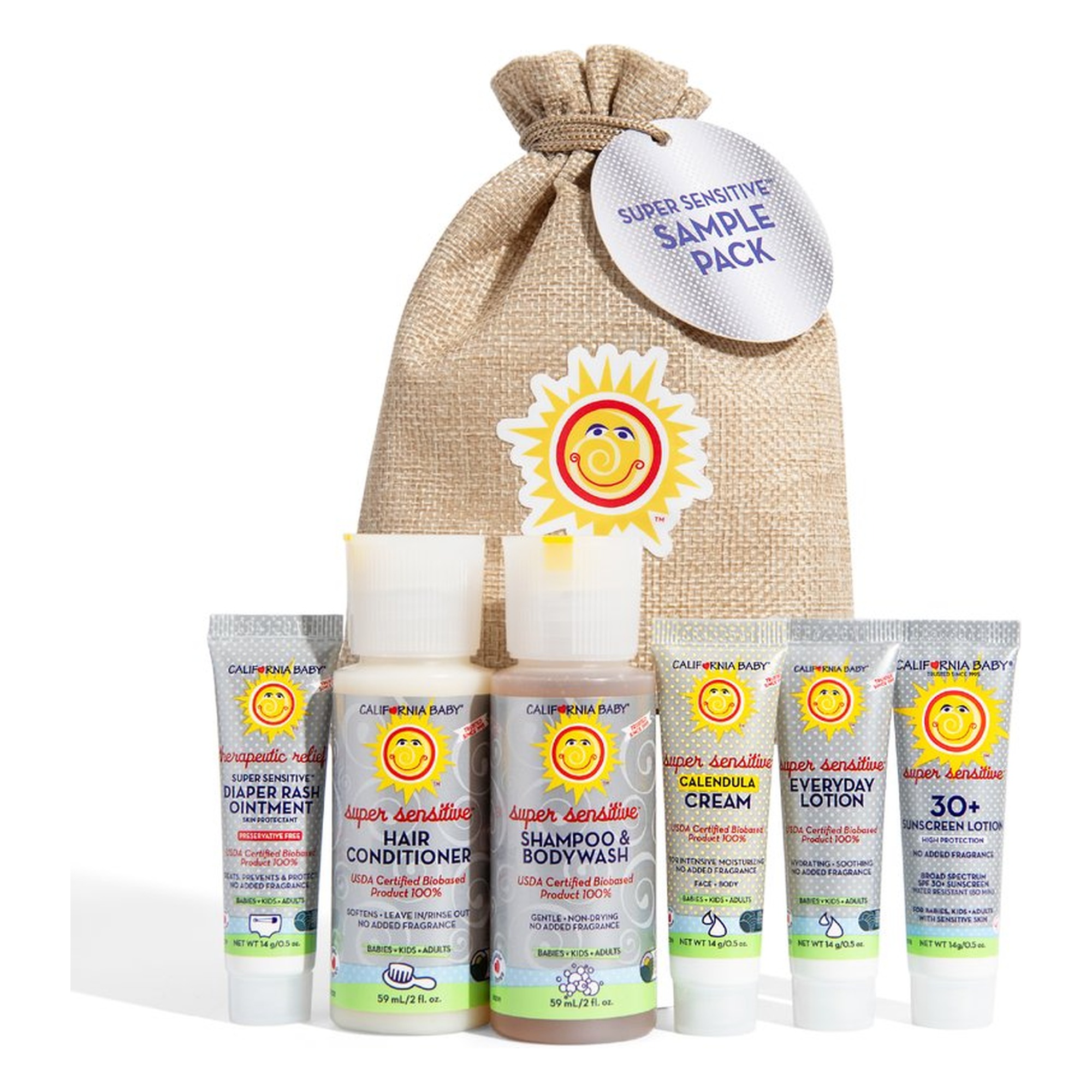 Baby Travel Sample Pack (6 Minis)