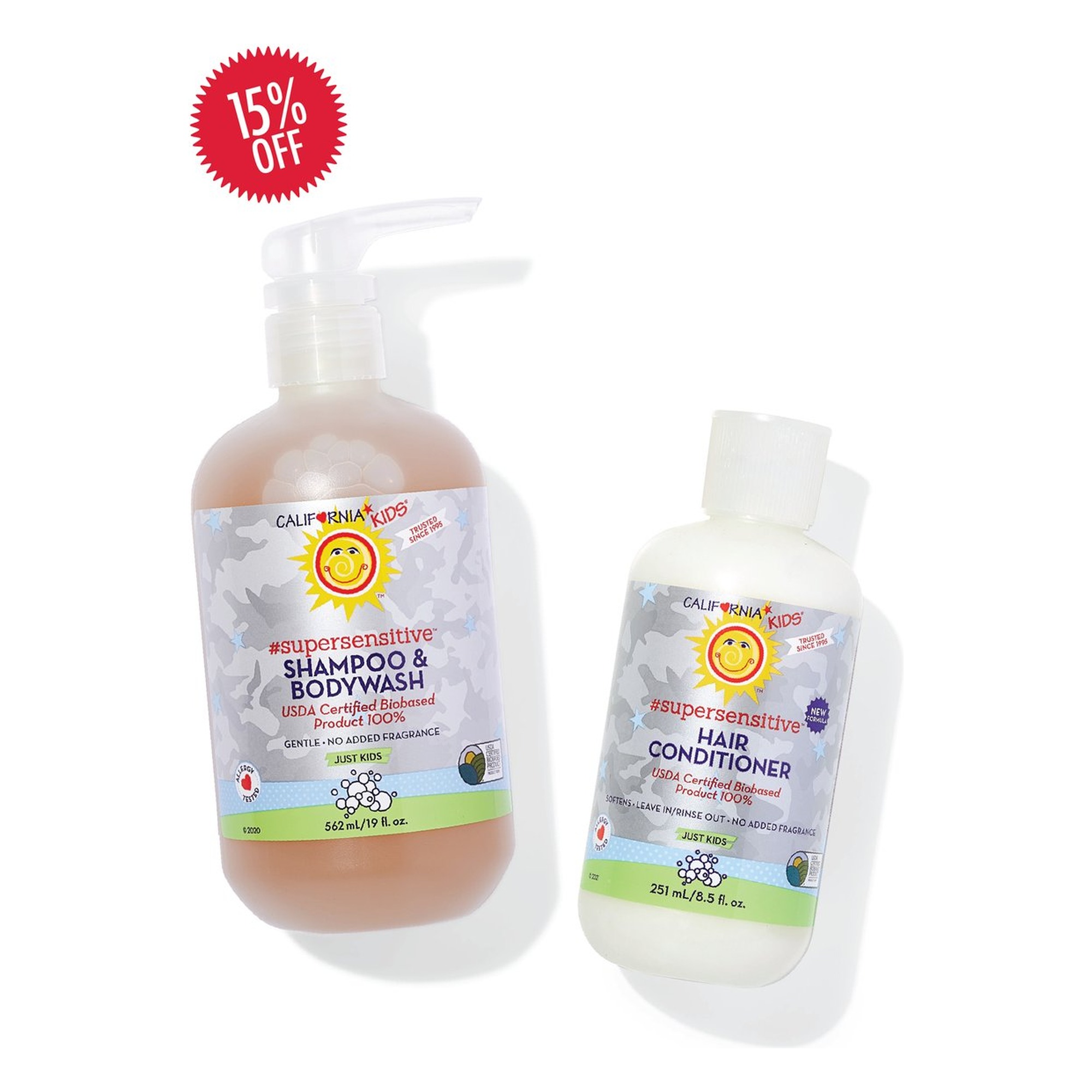 Kids Shampoo + Conditioner Set