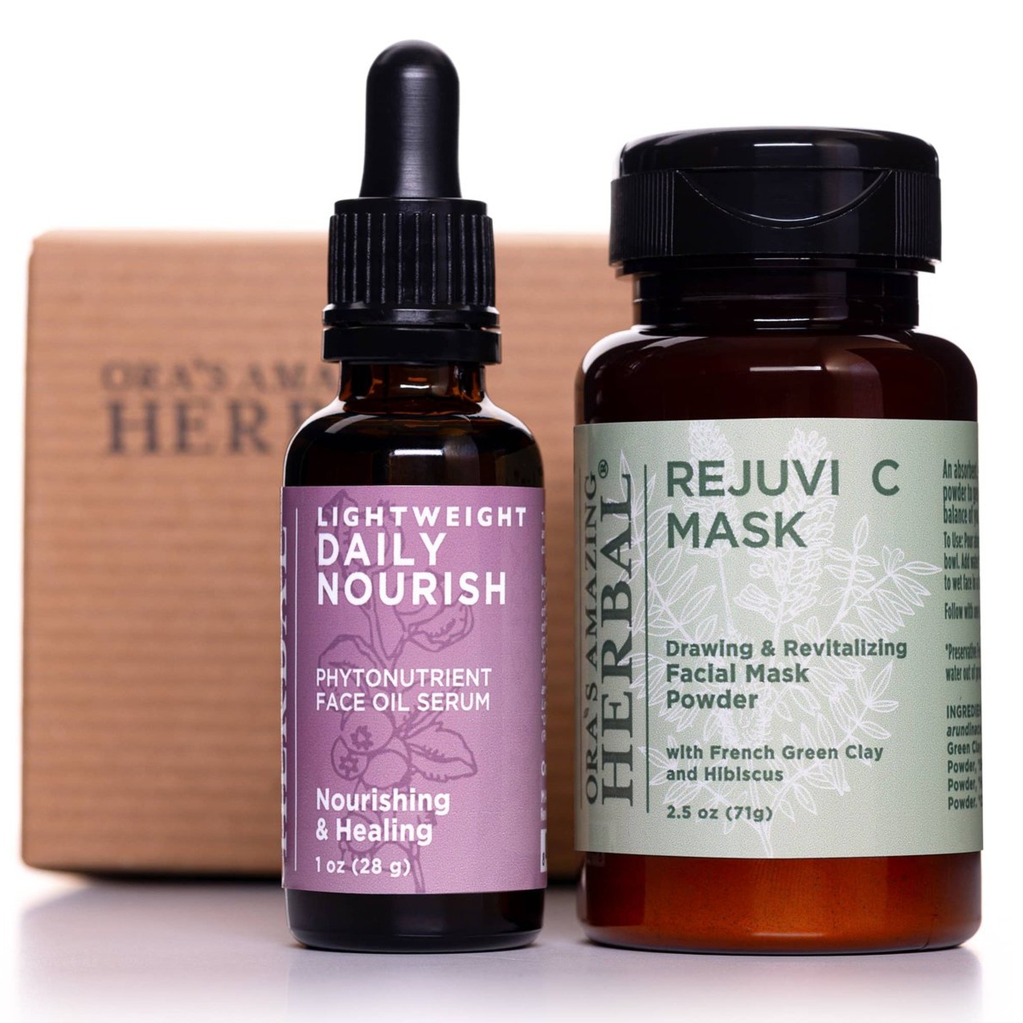 Draw, Nourish & C Facecare Duo