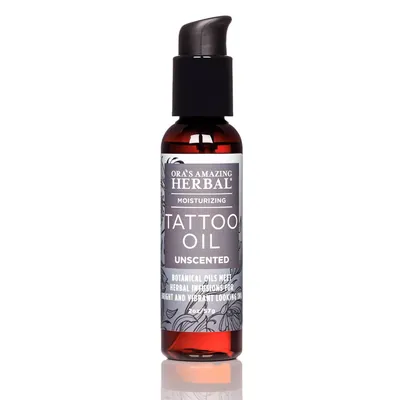 Tattoo Oil, Natural Tattoo Aftercare