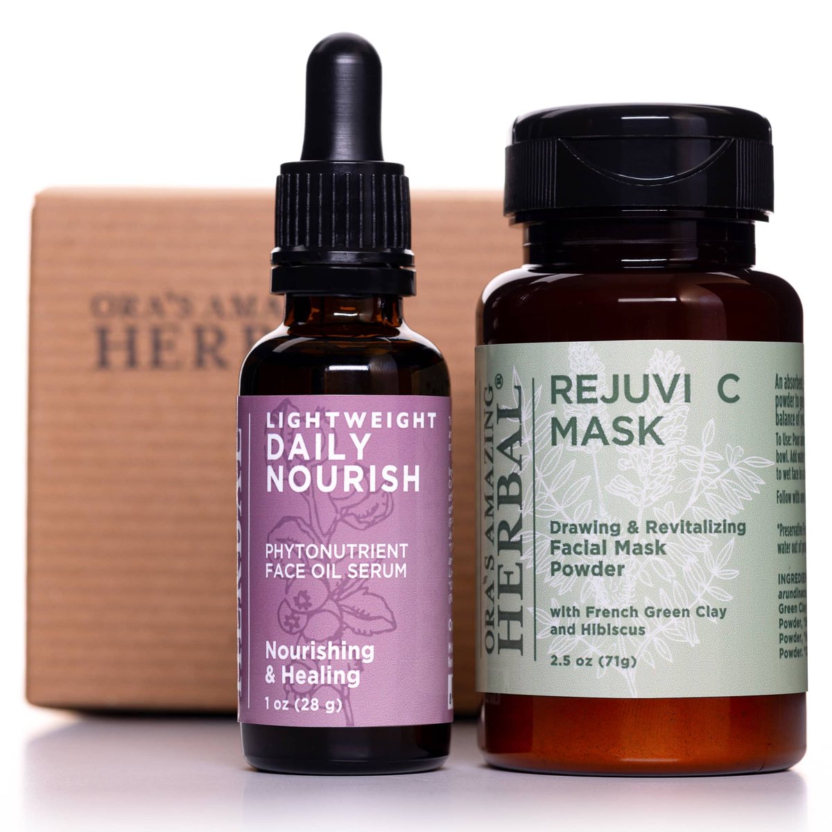 Draw, Nourish & C Facecare Duo