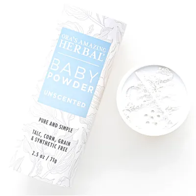 Talc Free Baby Powder, Corn Free