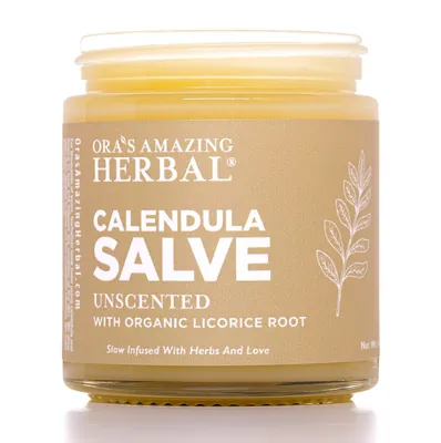 Calendula Salve for Drawing and Soothing