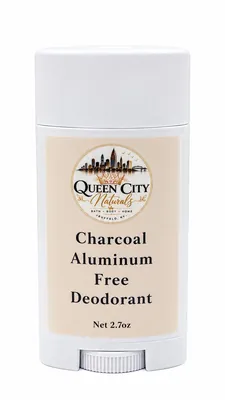 Charcoal Deodorant (Aluminum & Baking-Soda Free)