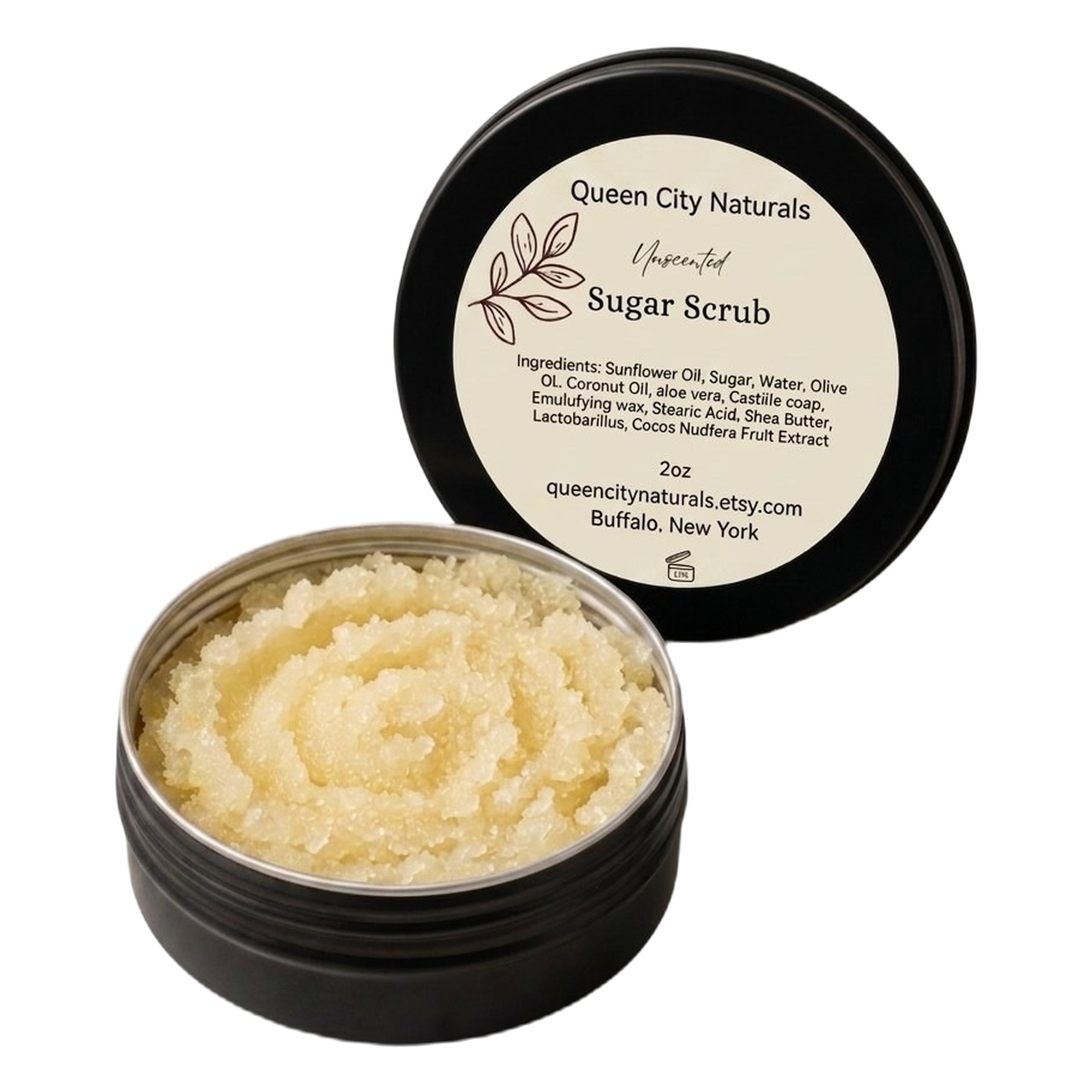 Exfoliating Sugar Scrub (2 oz)