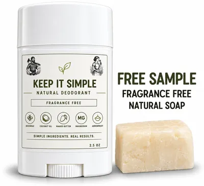 Natural Deodorant Aluminum Free Baking Soda Free
