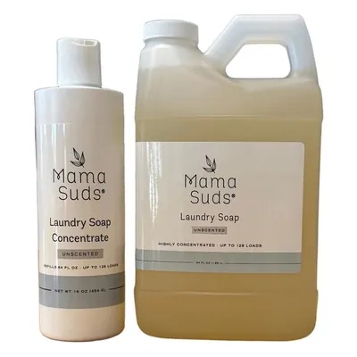 Unscented Laundry Soap + Concentrate Bundle