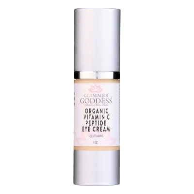 Organic Vitamin C Eye Serum – Peptide Treatment for Dark Circles