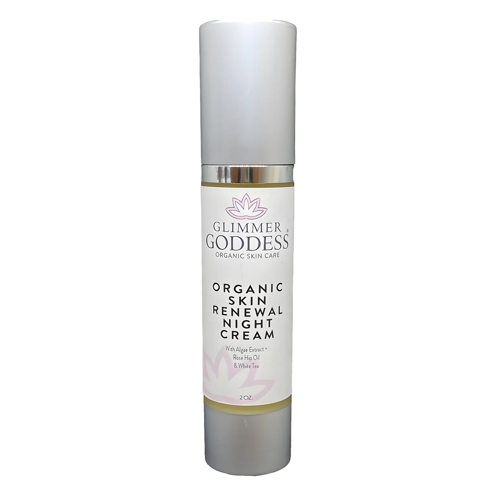 Organic Skin Renewal Night Cream 2 oz – Anti-Aging