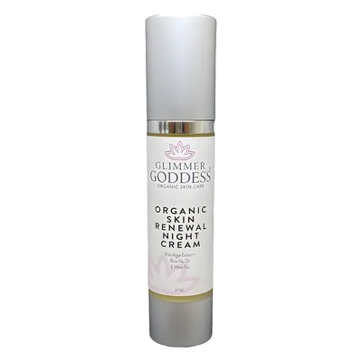 Organic Skin Renewal Night Cream 2 oz – Anti-Aging